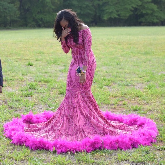 Pink Prom Dress For Sale - Picture 2 of 3